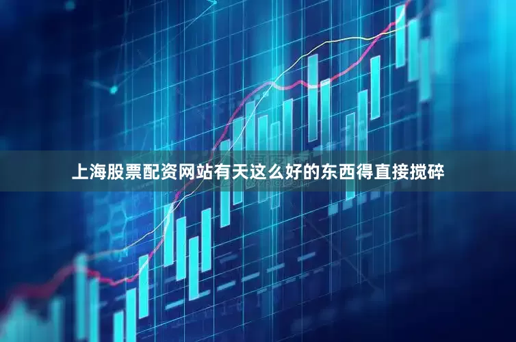 上海股票配资网站有天这么好的东西得直接搅碎